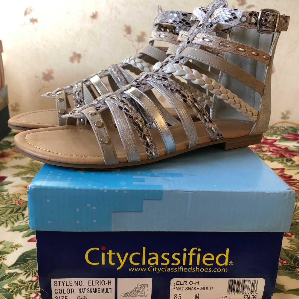 Citiclassified, Sassy! Never worn, new in box with stuffing, multi